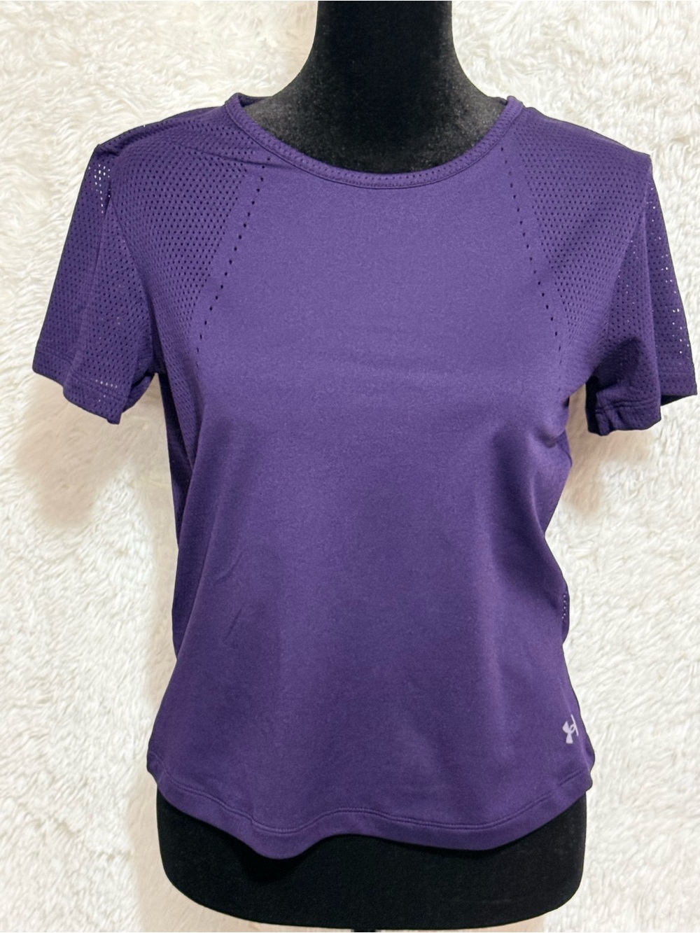 NWT Under Armour Women's Short-Sleeve Performance Tee in Purple